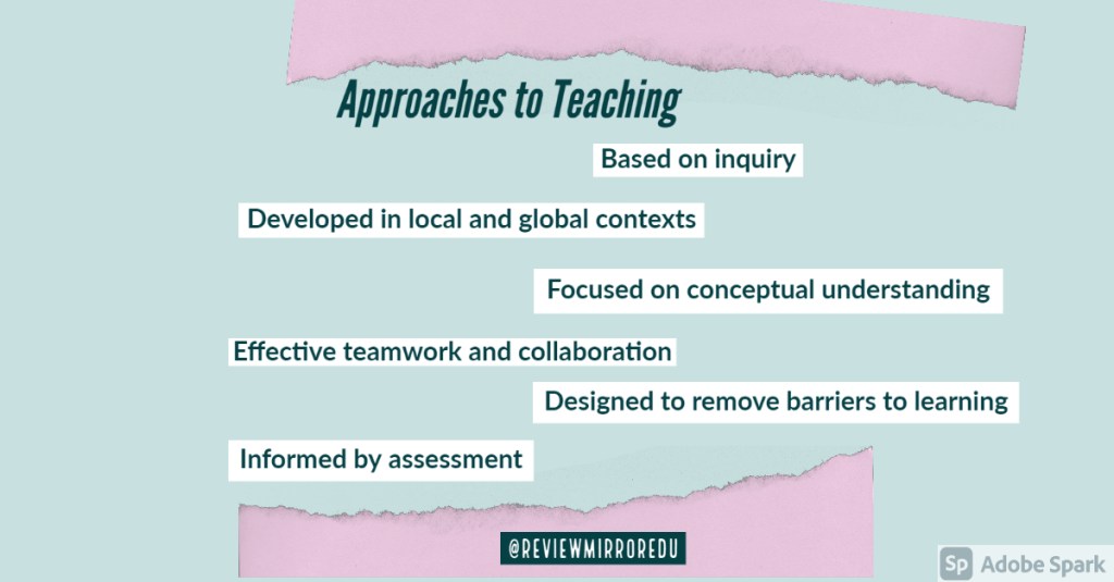 Approaches to Teaching- a guide to ‘virtual’ success
