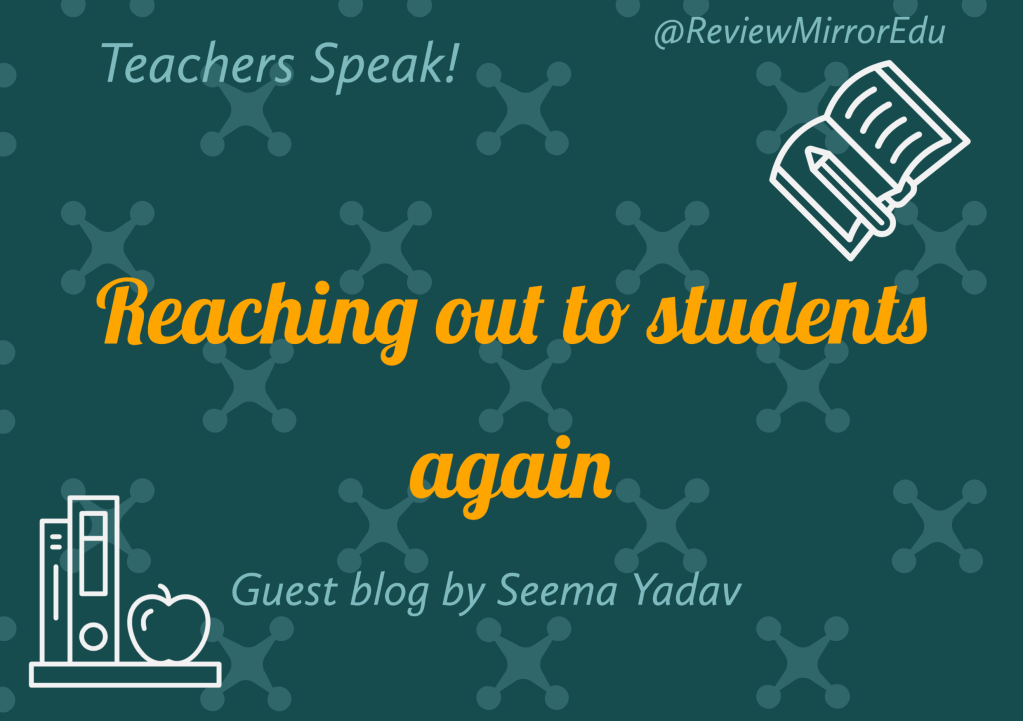 Guest blog-Reaching out to students&nbsp;again